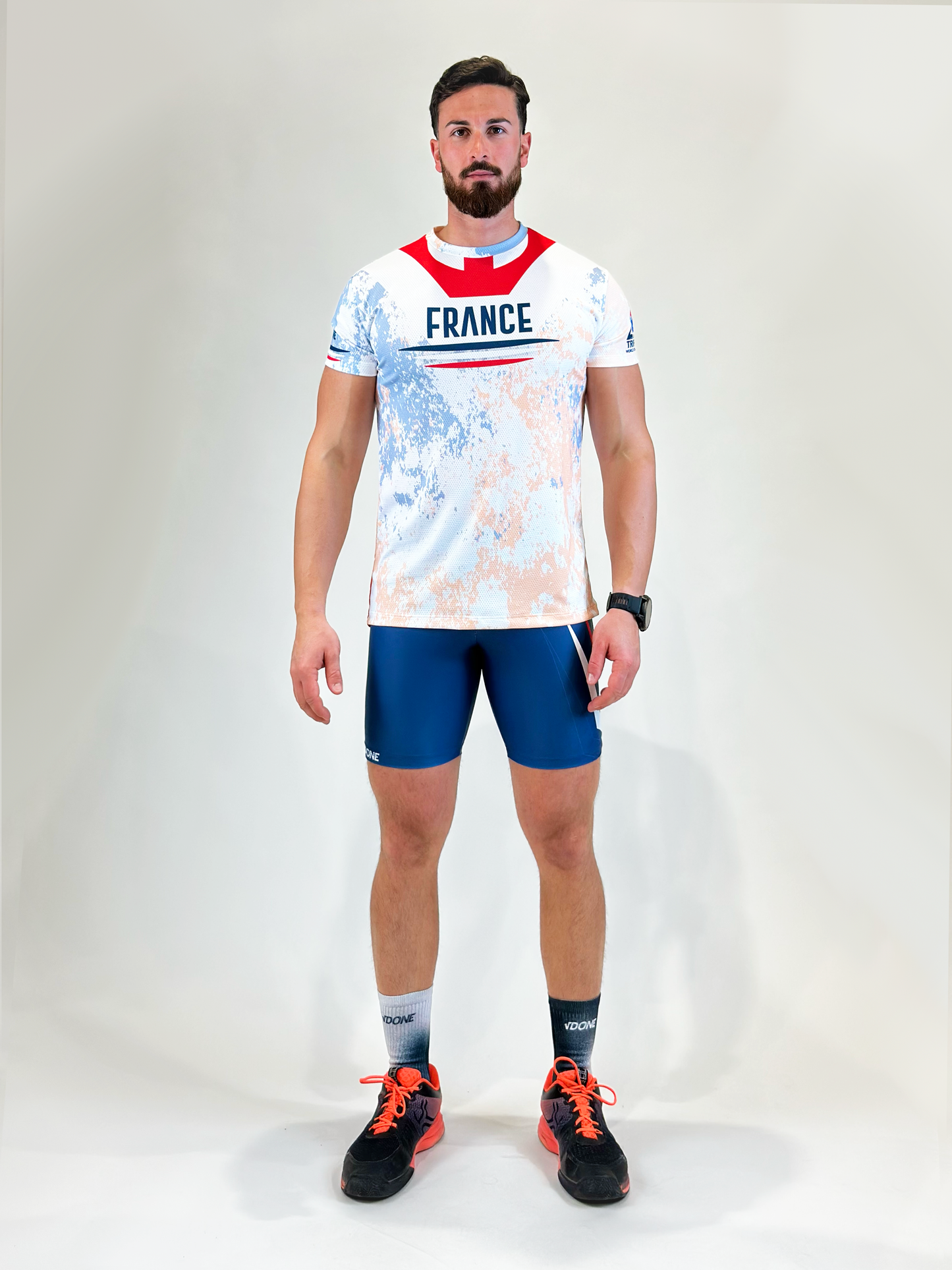 T-shirt Running France U/D SS24/25