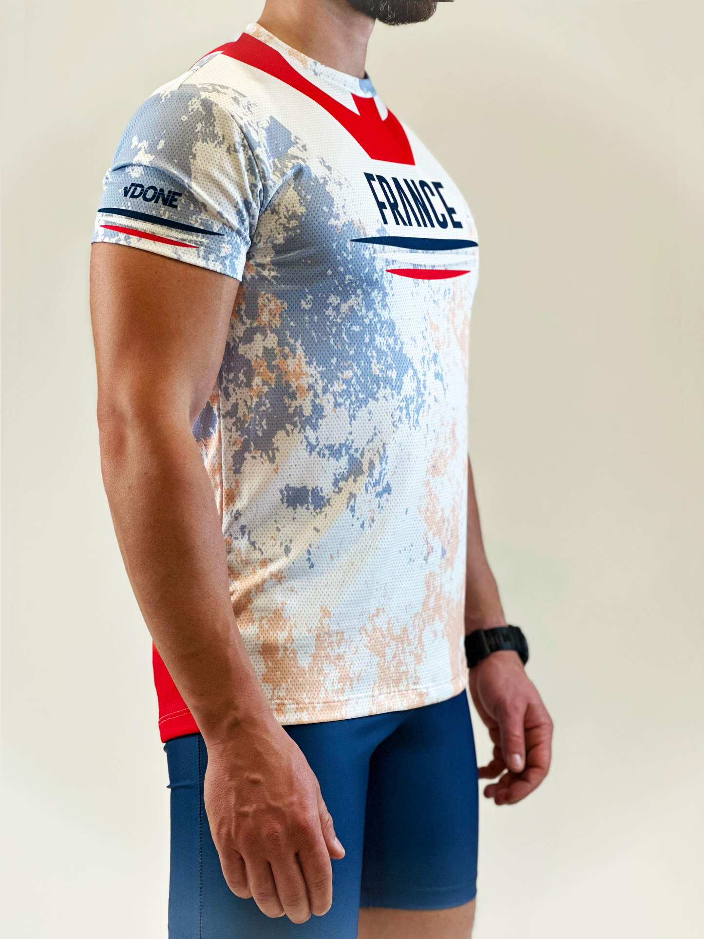 T-shirt Running France U/D SS24/25