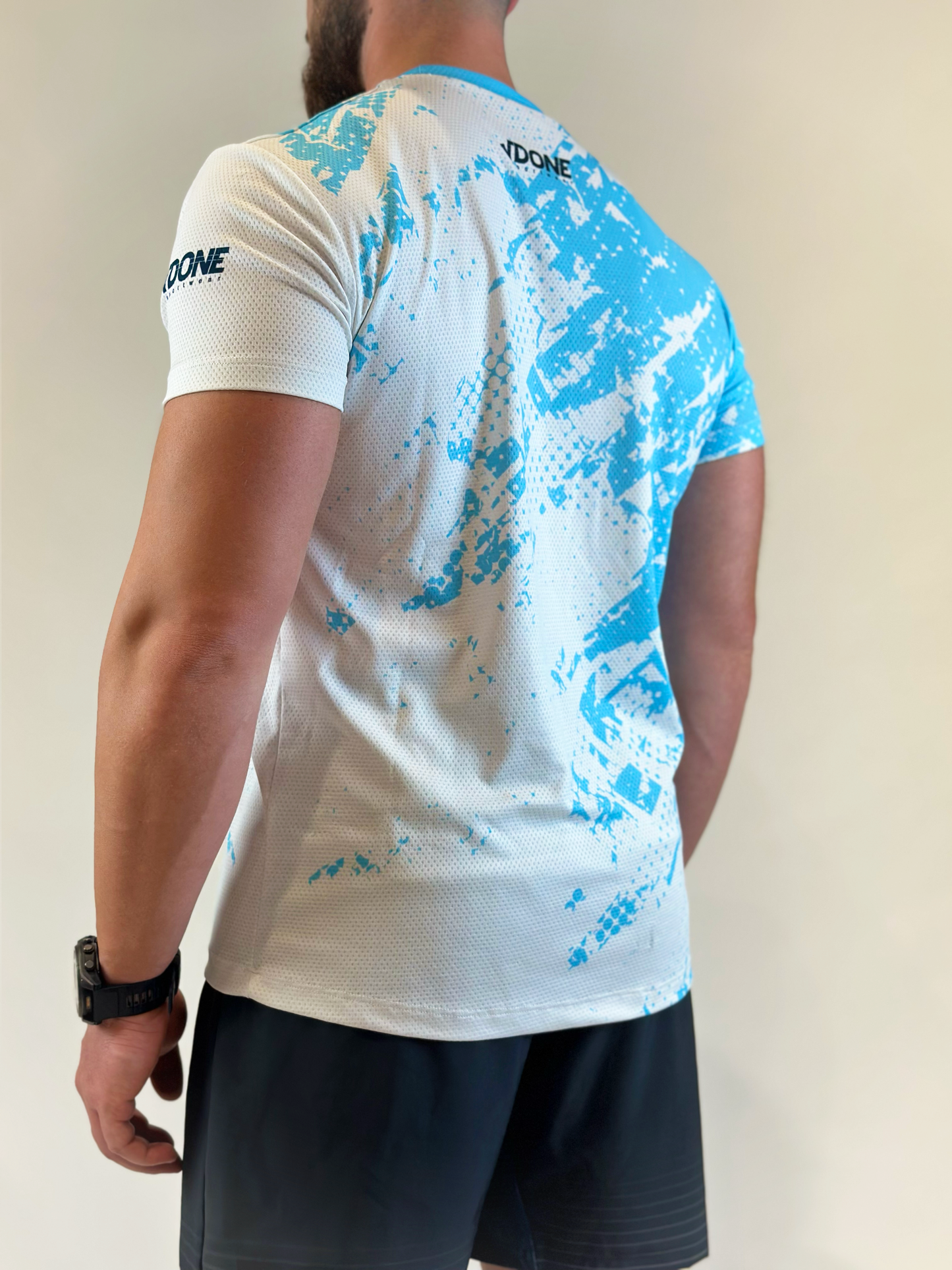 T-shirt Running LightBlu Bubble