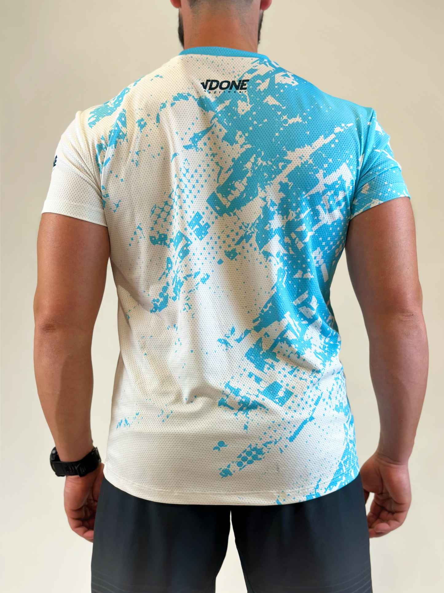 T-shirt Running LightBlu Bubble