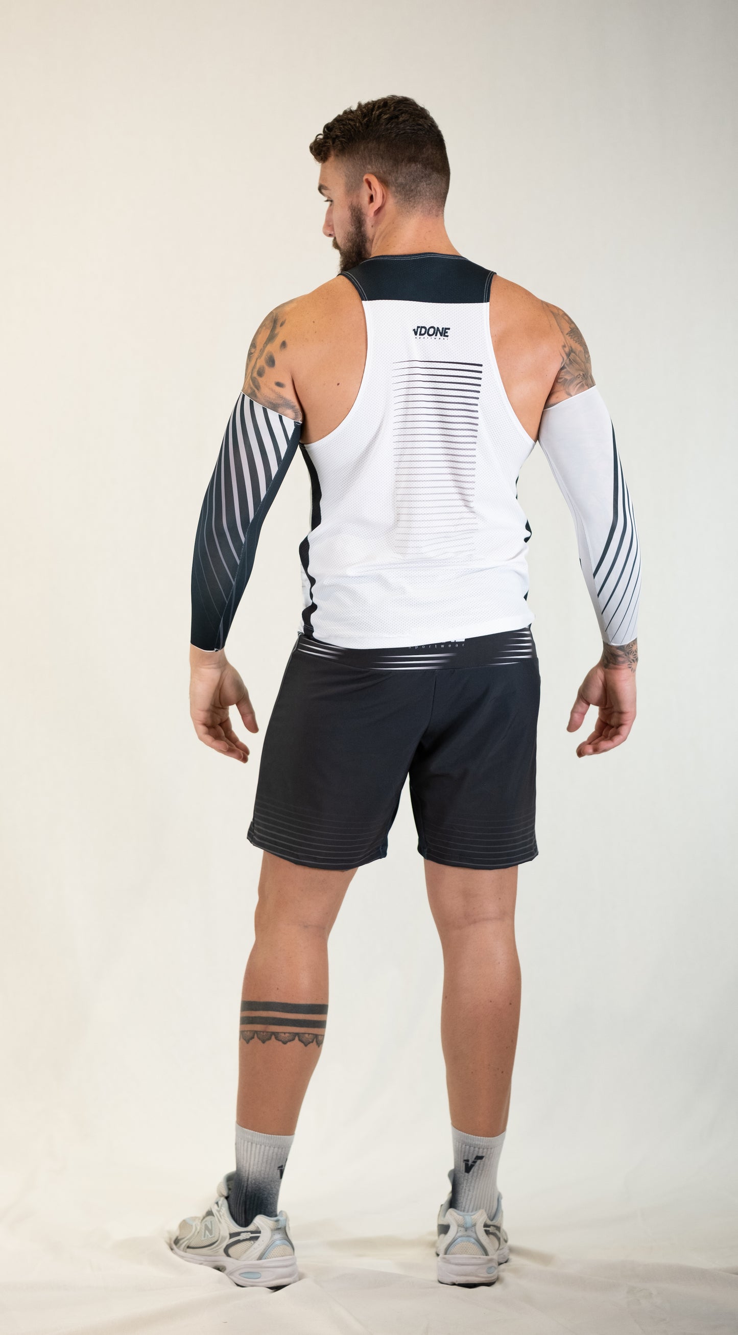 Canotta Master B/W Stripe