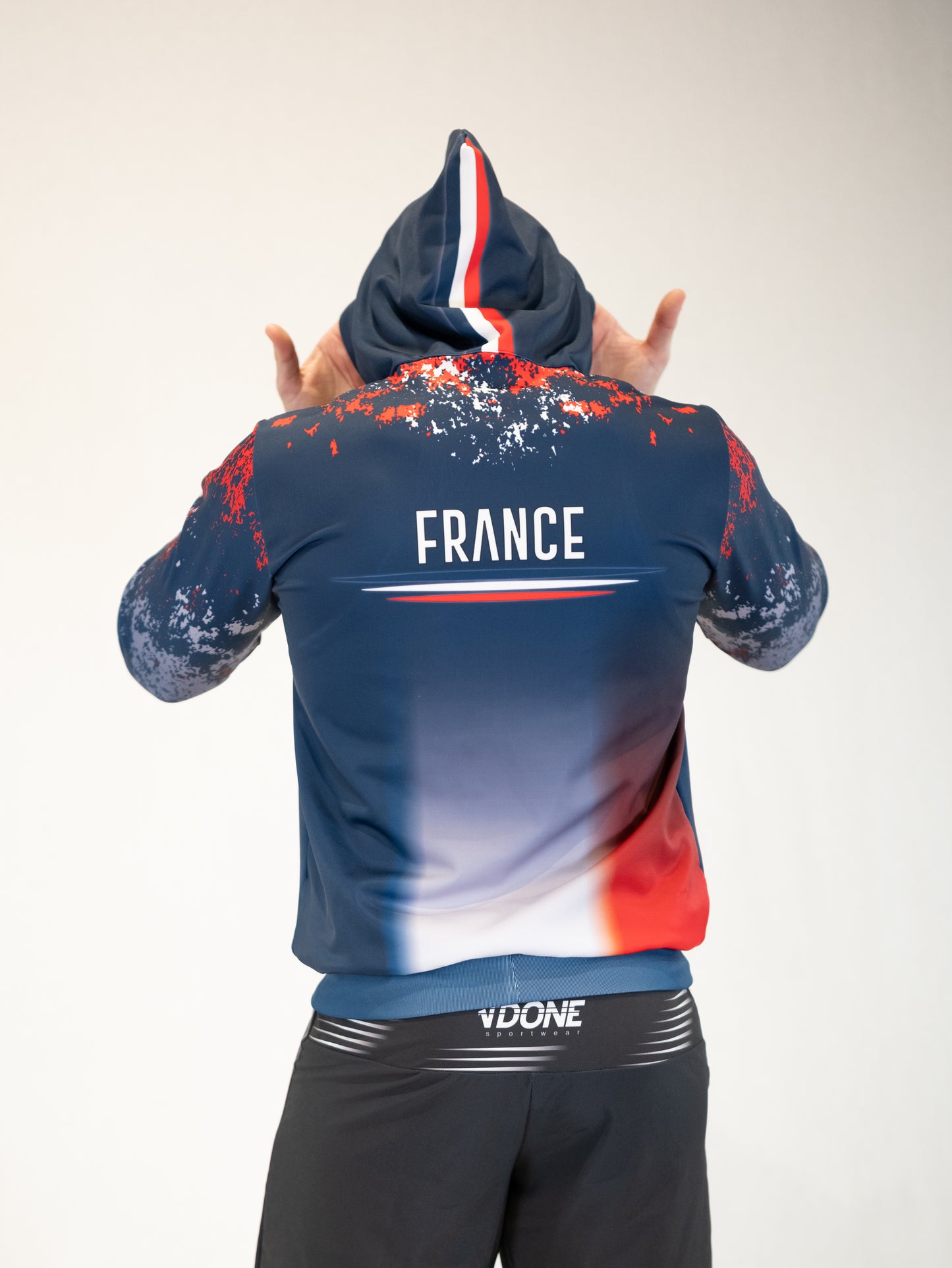 Felpa Cappuccio + Zip FRANCE