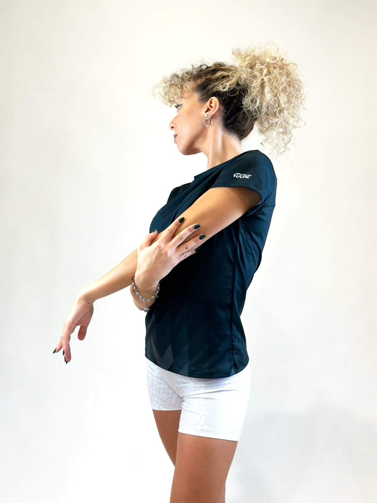 T-shirt Running W/Black