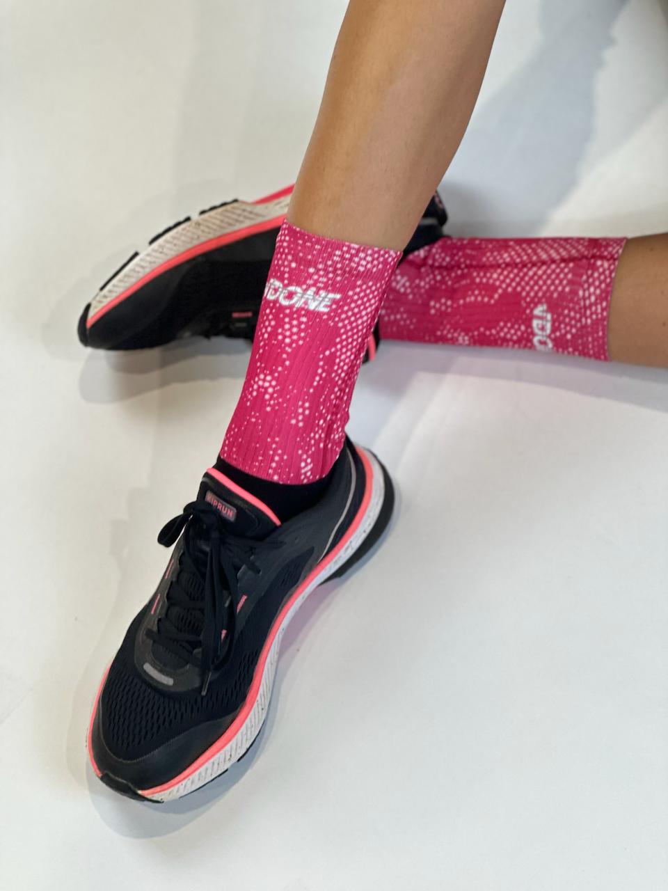 Calza Fucsia Running