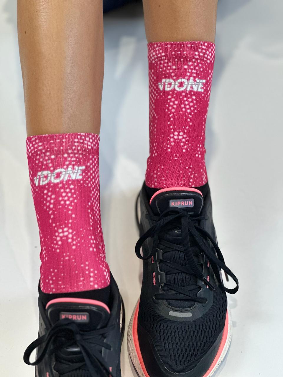 Calza Fucsia Running