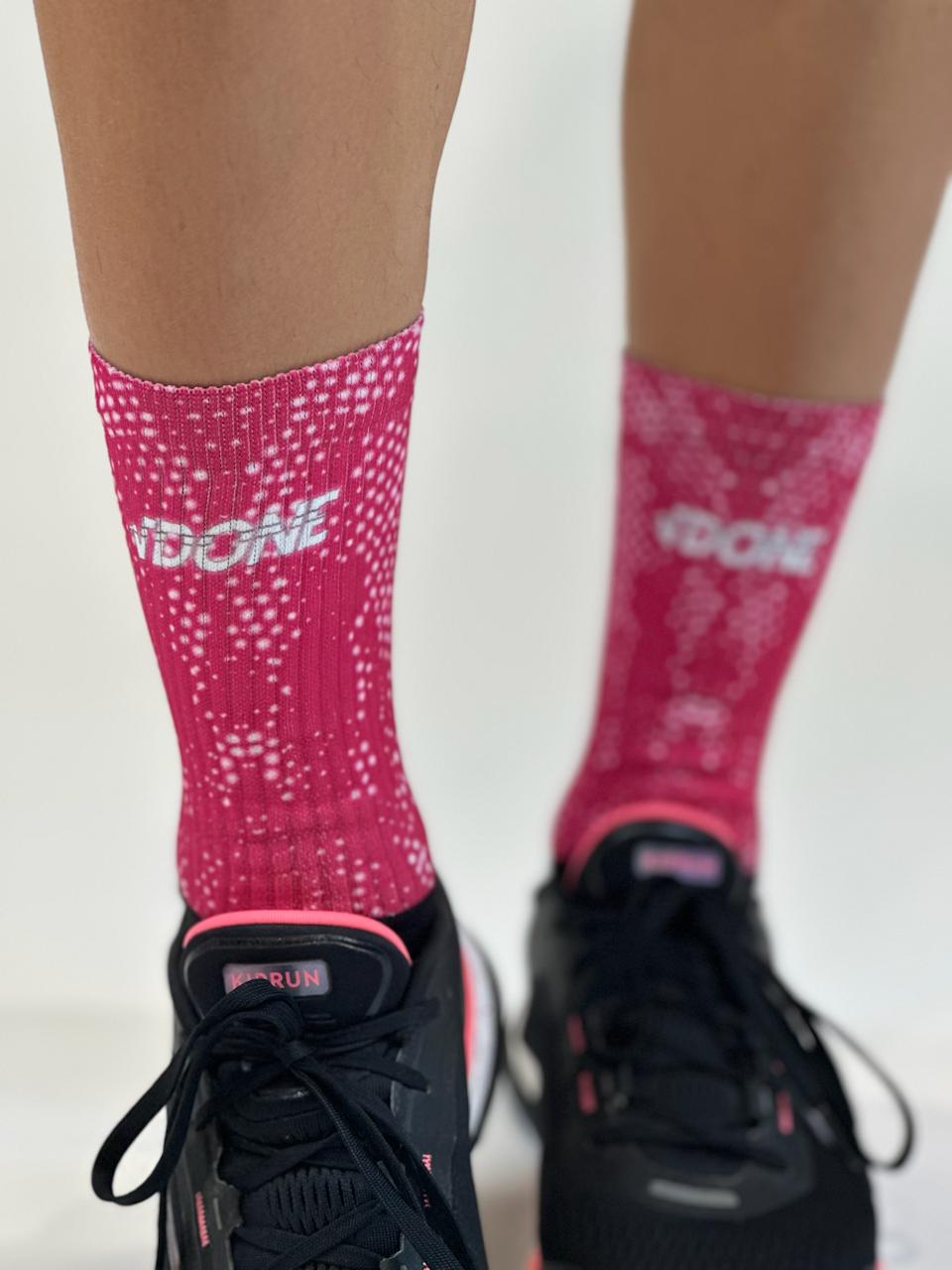 Calza Fucsia Running