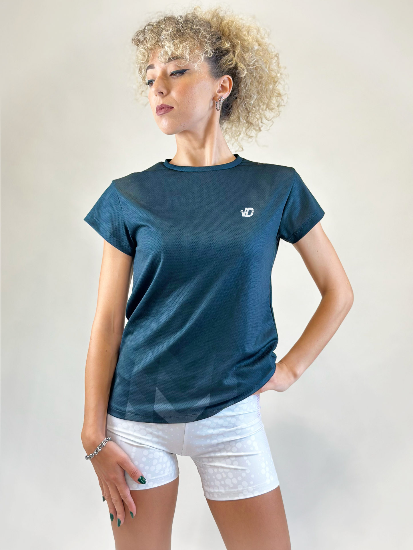 T-shirt Running W/Black