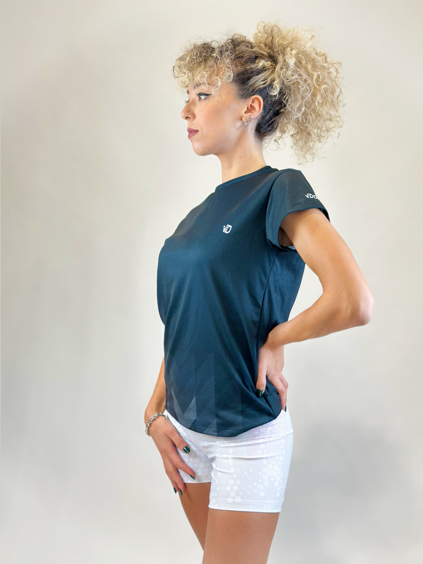 T-shirt Running W/Black