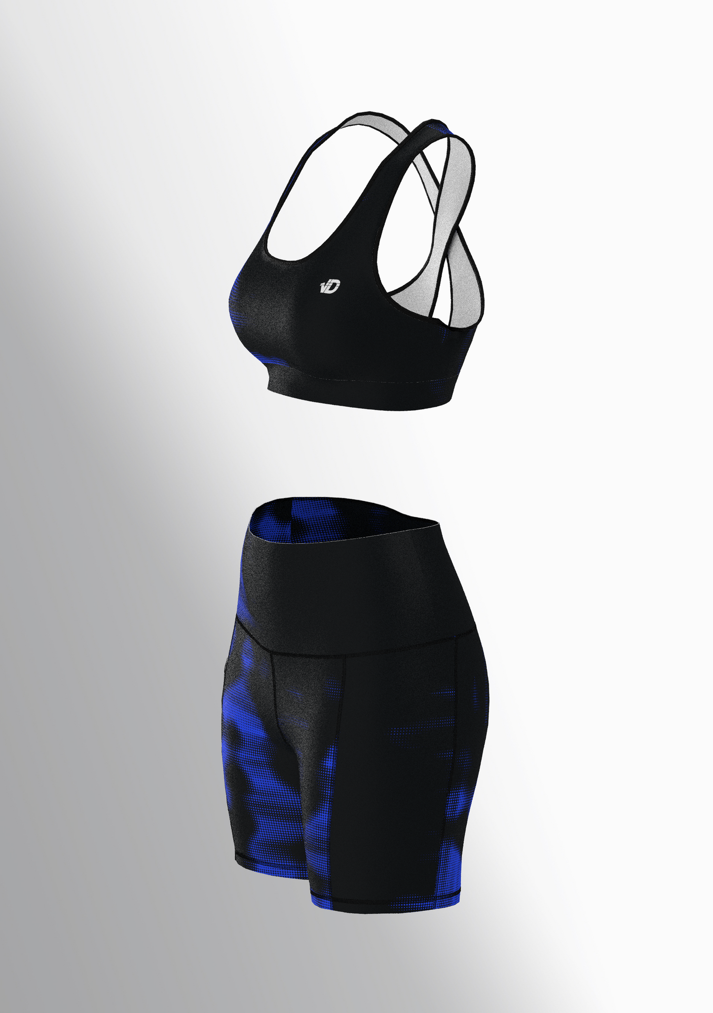 SET Donna Electric Blue Half Tone