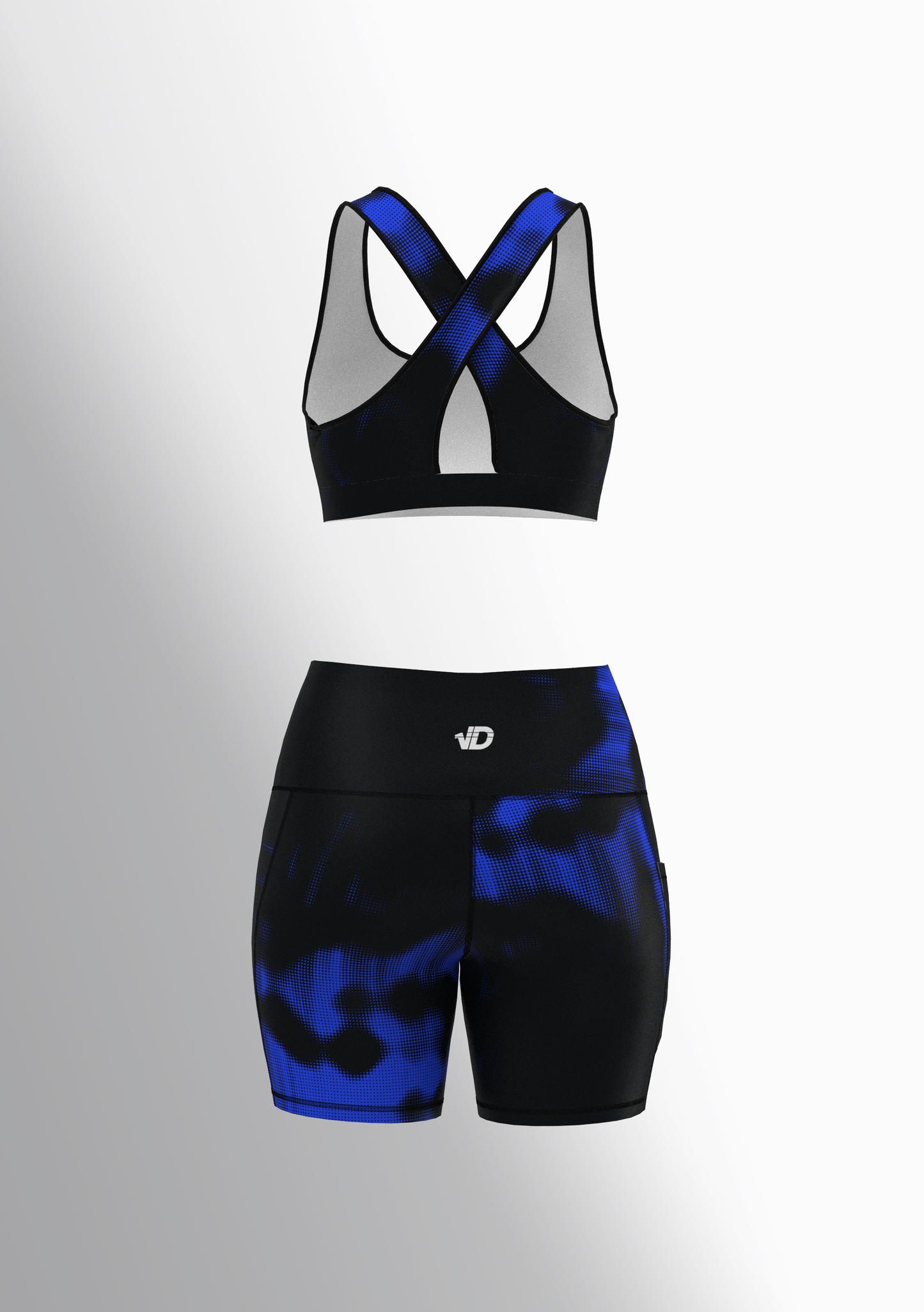 SET Donna Electric Blue Half Tone