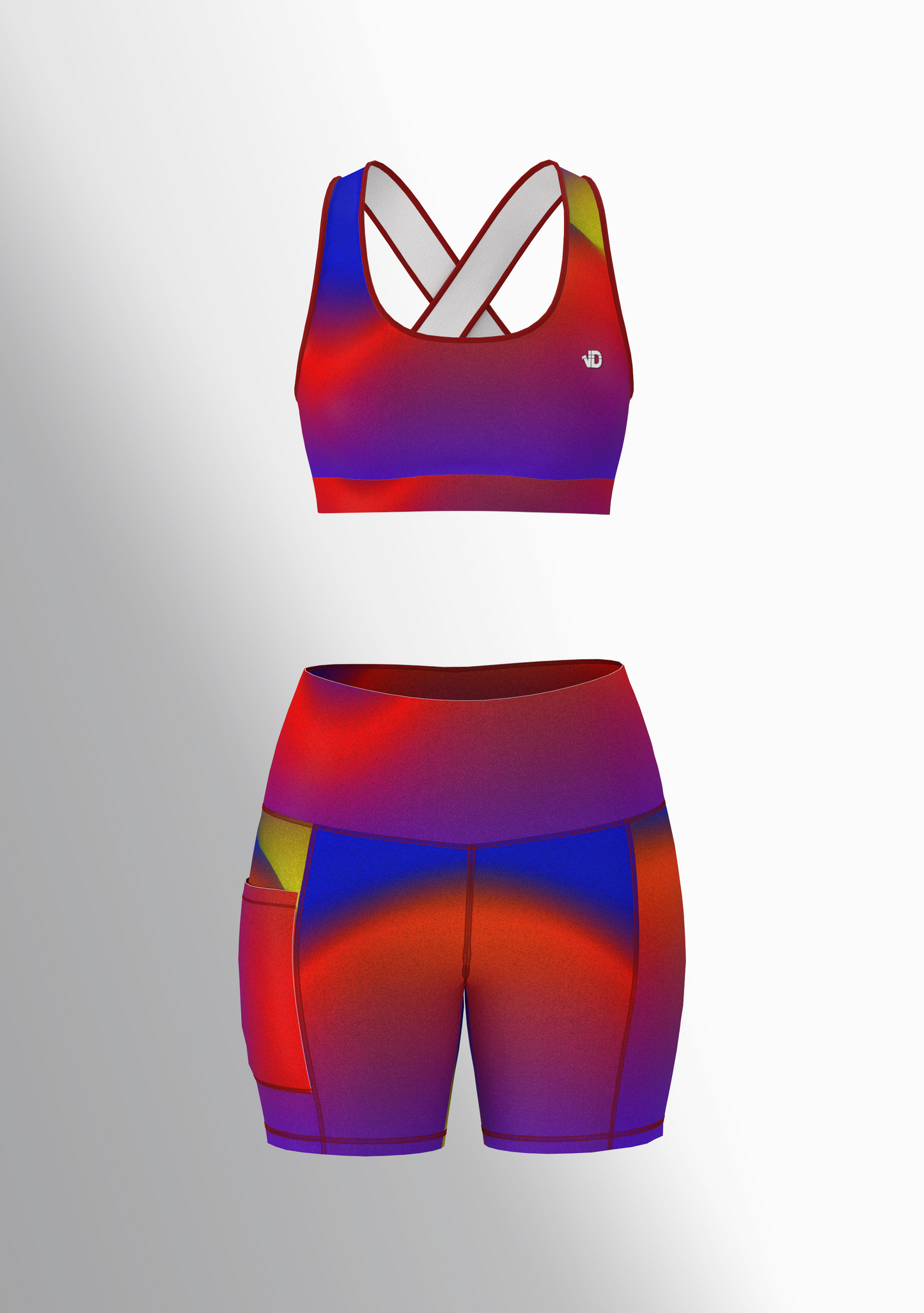 SET Donna Funny Rainbow