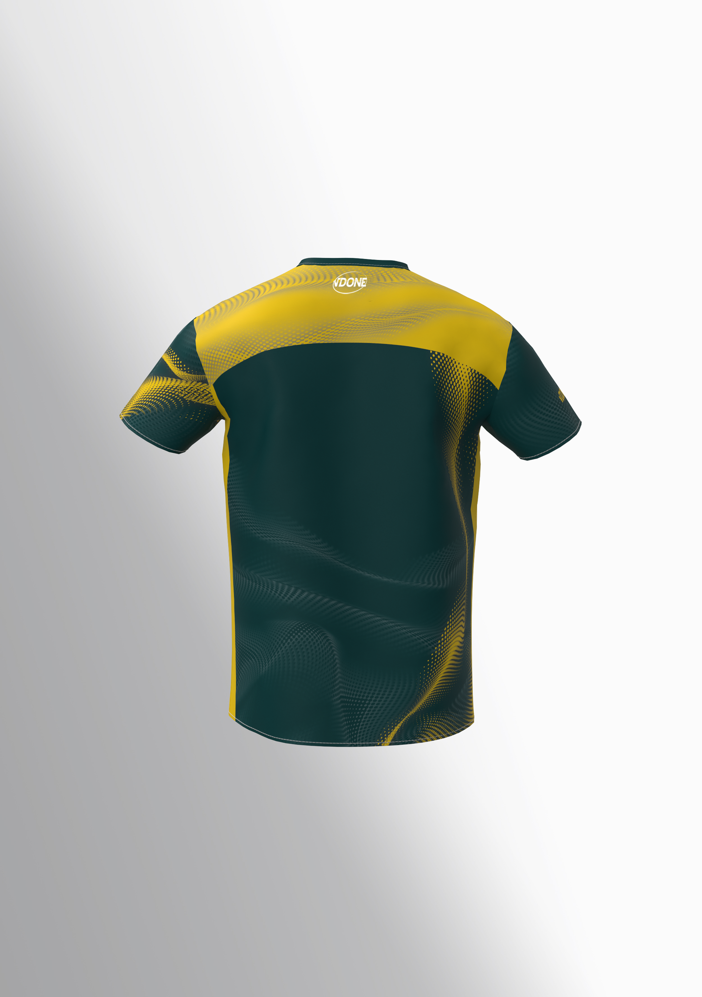 T-shirt Running Yellow Wave