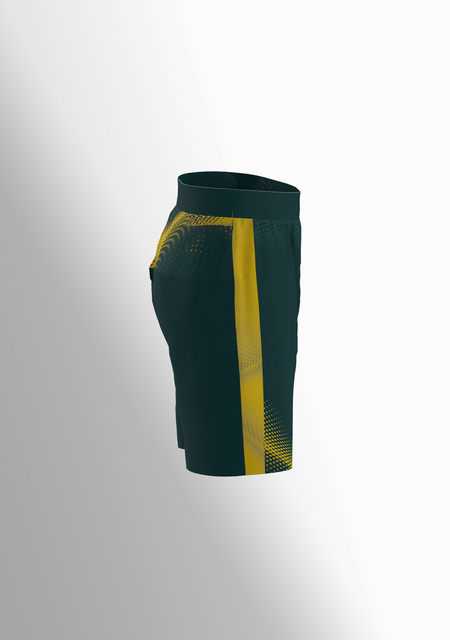 Shorts Running Yellow Wave