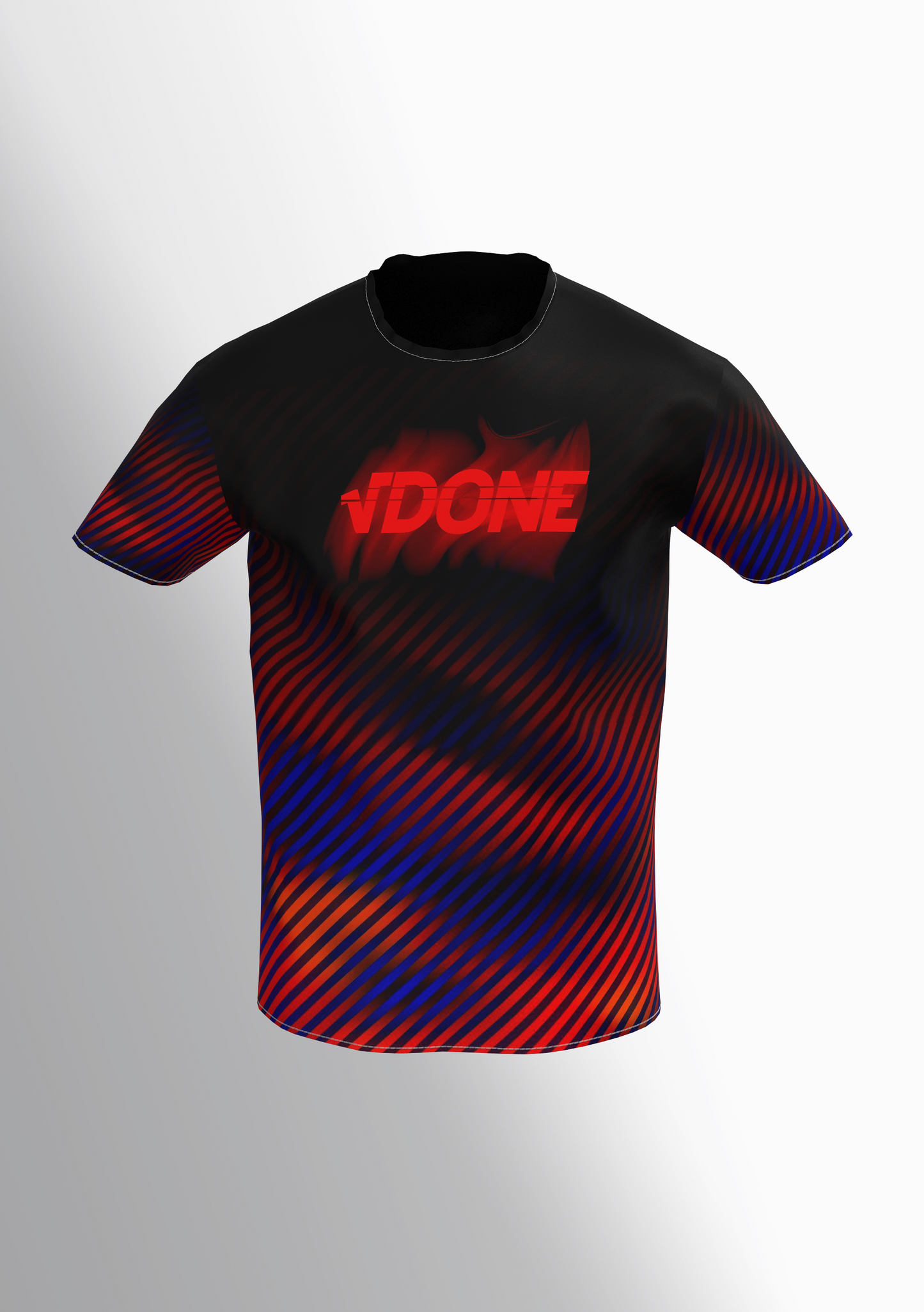T-shirt Running Flame Love