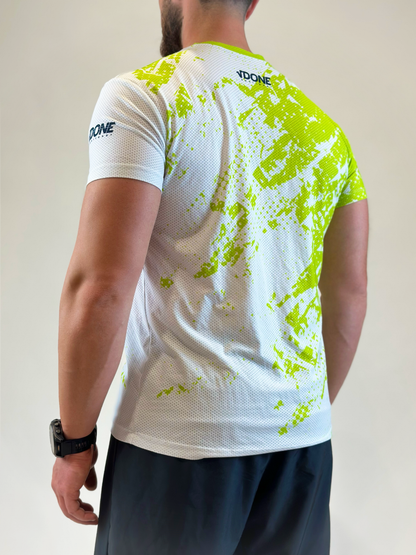 T-shirt Running Green Bubble