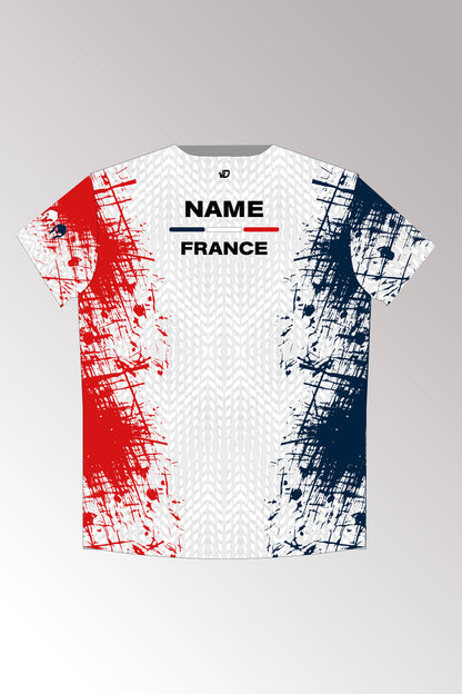 T-shirt Running France U/D SS24/25