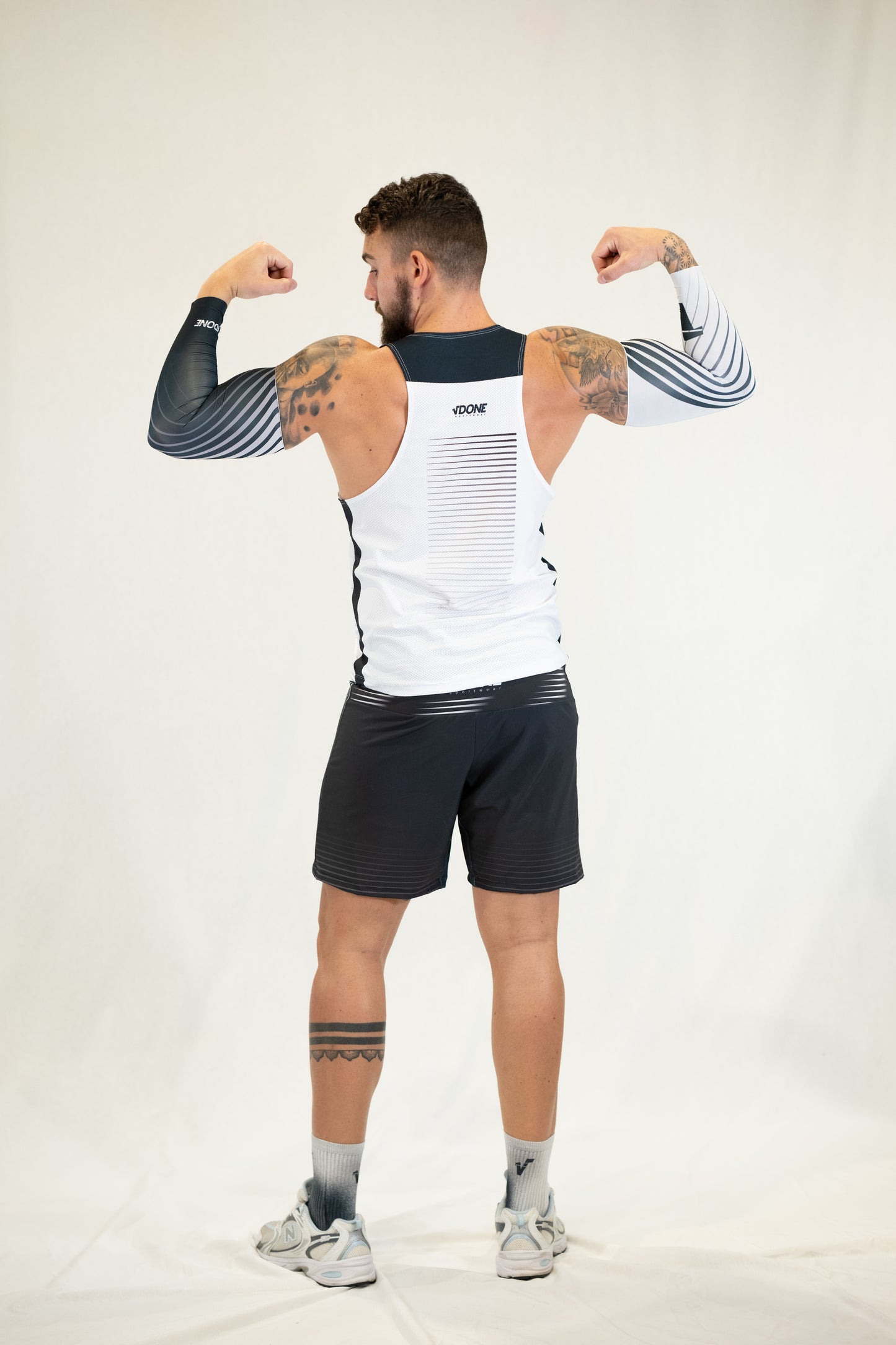 Canotta Master B/W Stripe