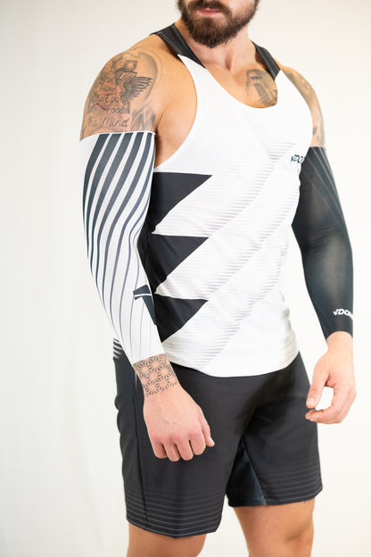 Canotta Master B/W Stripe