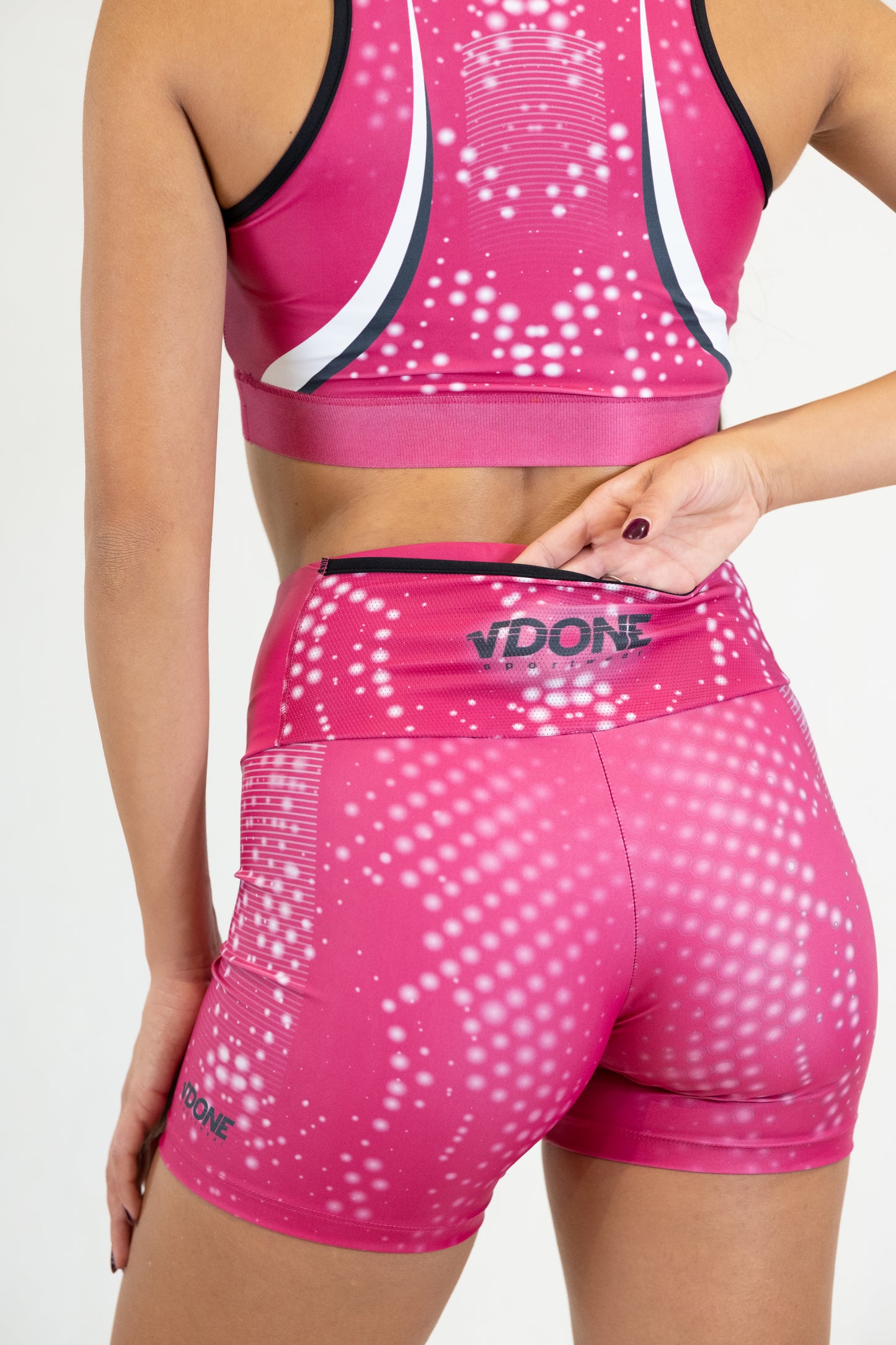 Shorts Compressor Fucsia