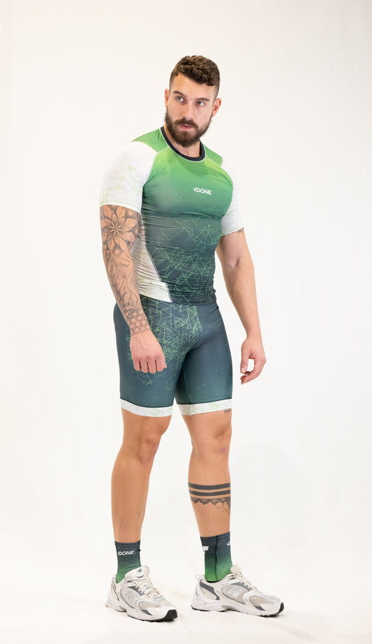 Shorts Compressor 2 Green Sky