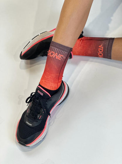 Calza Orange Running