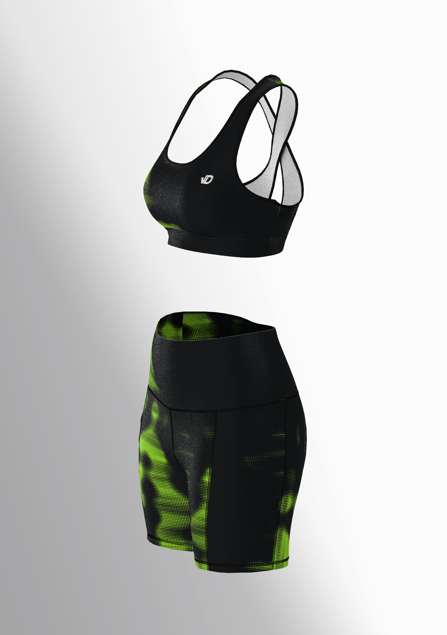 SET Donna Glam Green Half Tone